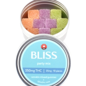 BLISS GUMMIES 250mg – 1080mg THC