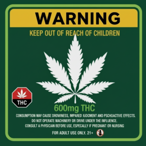 GREEN APPLE RINGS 600mg THC